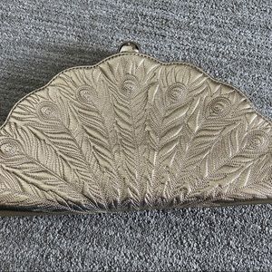 Vintage Kate Spade Kenessa Peacock Clutch